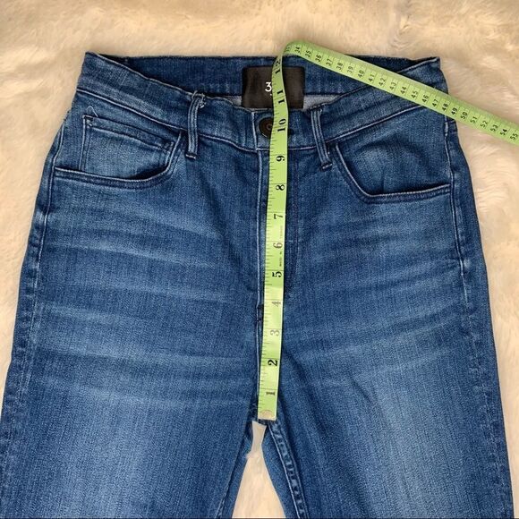 Sz 26 3x1 NYC High Rise Blue Jeans - Picture 5 of 14